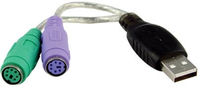 Adapter USB till 2st PS/2
