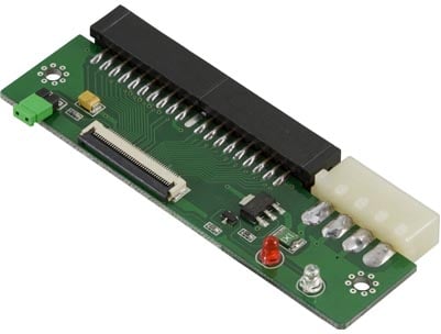 Adapter 1,8" ZIF HDDtill 3,5" IDE