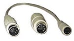 Adapter PS/2 till DIN ho-ha
