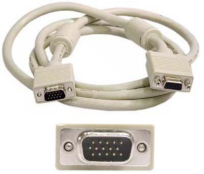 VGA förlängning DB15 ha-ho 5m