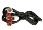 Audiokabel 2xRCA ha - 2xRCA ha 1,8m
