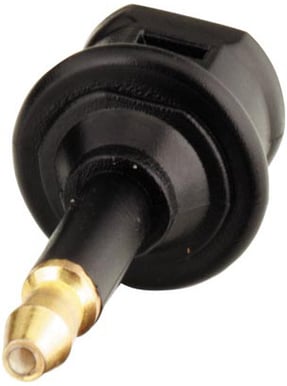 Toslink hona till Miniplug hane adapter