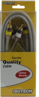 Isotech Audio/Video 3xRCA ha-ha, 3m