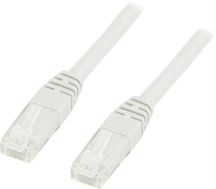 Inet TP-kabel Cat6 Vit 1 m