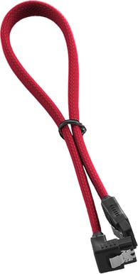 Cavo SATA 3 Ad Angolo Retto CableMod ModMesh, 30 Cm, Colore Nero, Per PC Gaming