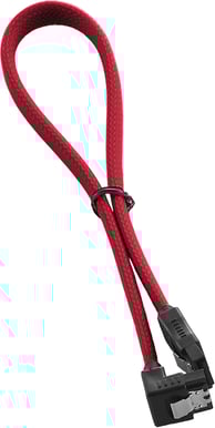 CableMod ModMesh SATA 30cm Vinklad - Röd