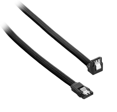 CableMod ModMesh SATA 30cm Vinklad - Svart