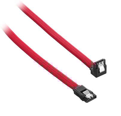 CableMod ModMesh SATA 60cm Vinklad - Röd