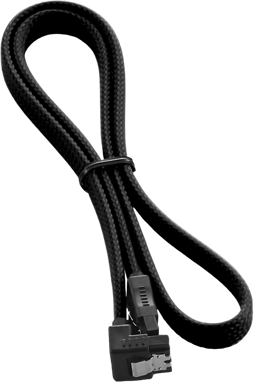 CableMod ModMesh SATA 60cm Vinklad - Svart