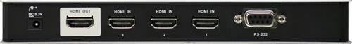 ATEN HDMI-switch 4stenheter -> 1st skärm