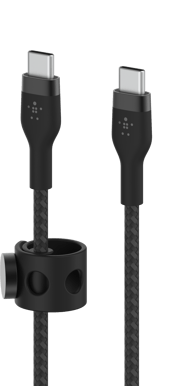 Belkin Boost Charge Pro Flex USB-C till C 1m, Svart