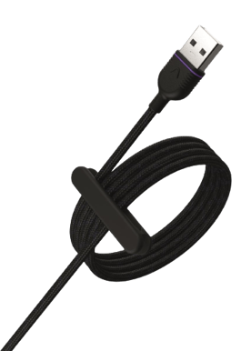 Unisynk USB-A - Lightning 1,2 m Svart
