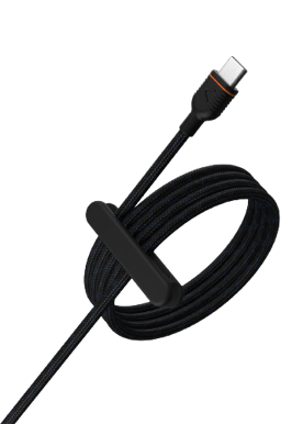 Unisynk USB-C- USB-C Cable 1,2 m Svart
