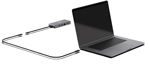 Unisynk USB-C Förlängningskabel 80cm