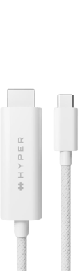 HyperDrive USB-C to HDMI 4K60Hz 2,5m Vit