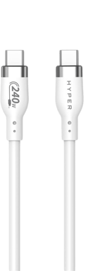 HyperJuice 1M Silicone USB-C to USB-C 240W - Vit