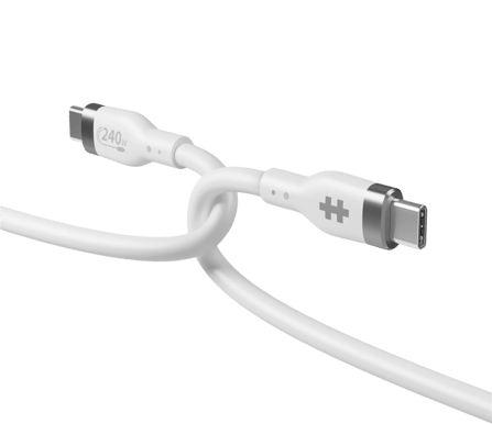 Hyper USB-C to USB-C 240W, 2m, Vit
