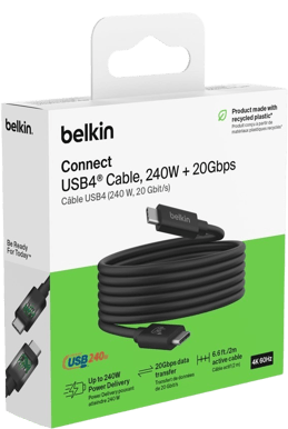 Belkin USB4 - USB-C 240W 20gbps 2m