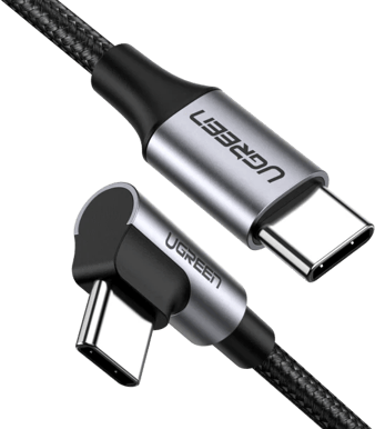 UGREEN Vinklad USB-C till C, 1m