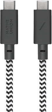 Native Union Anchor Cable USB- C till  C. Zebra. 3M