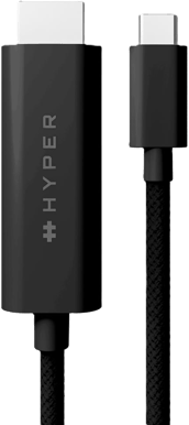 HyperDrive USB-C to HDMI 4K60Hz 2,5m Svart
