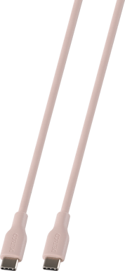 DELTACO USB-C till USB-C 60W 1.5 m Rosa
