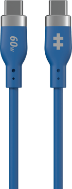 HyperJuice 60W Silicone USB-C to USB-C 1.5m Blå