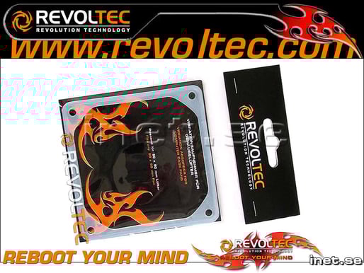 Revoltec vibrationsdämpare för 80mm fläkt