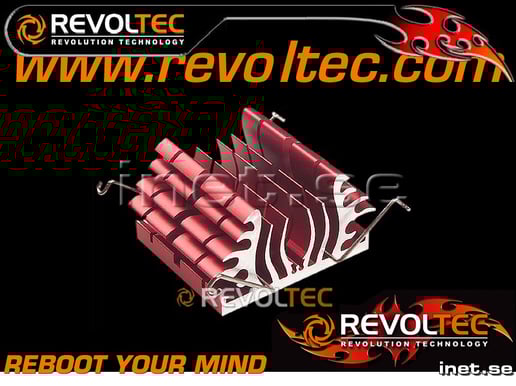 Revoltec Northbridge Freezer Röd