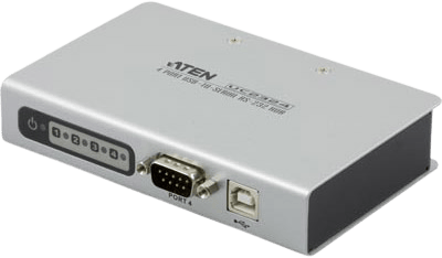 Aten USB till 4st Seriella-portar