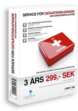 Freecom Data Recovery Service 3 år