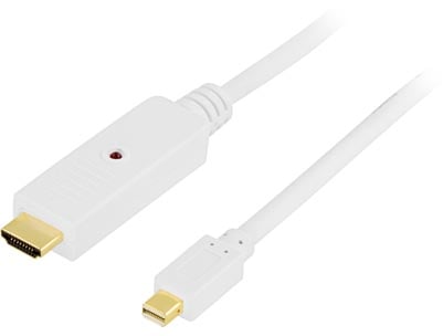 Mini DisplayPort till HDMI med ljud, 2m