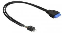 Intern USB 3.0 till USB 2.0 adapter för moderkort