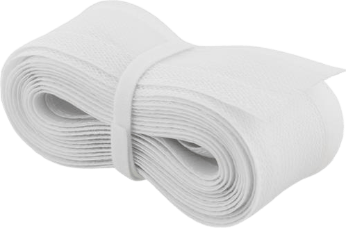 DELTACO Kabelstrumpa nylon Vit 3 m