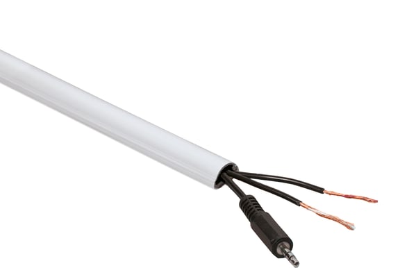 D-Line Kabelkanal 16x8mm 2m Vit
