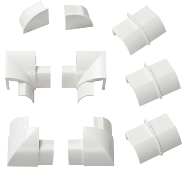 D-Line Adapterkit 22x22mm Vit