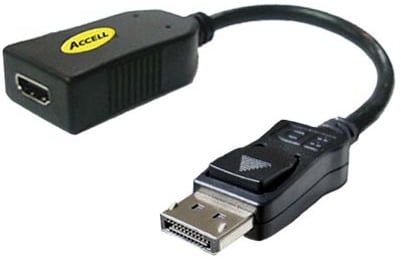 Adapter DisplayPort till HDMI med ljud