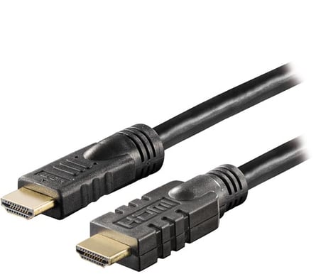 DELTACO HDMI-kabel 1.4 ha-ha Aktiv Svart 20 m