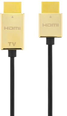 DELTACO HDMI-kabel 1.4 ha-ha Tunn Svart 5m
