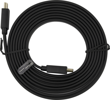 DELTACO Platt HDMI-kabel 2.1 ha-ha, Svart 3 m