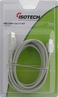USB-förlängningskabel A-A ha-ho 3m