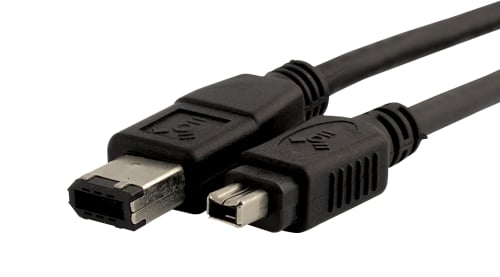 FireWire kabel 6-pin - 4-pin 1.8m