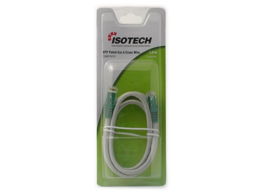 TP-kabel 1m korsad Cat6