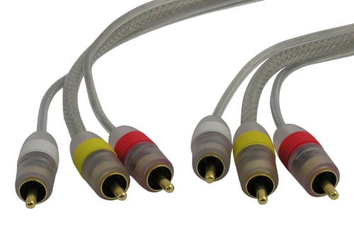 Kompositvideokabel 3xRCA ha-ha 1.5m med ljud