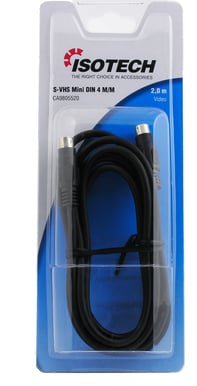 S-Videokabel miniDIN4 ha - ha 2m