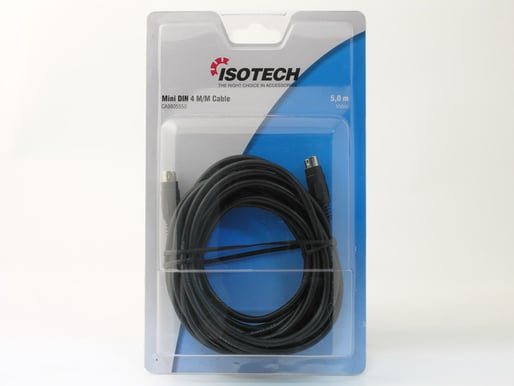 S-Videokabel miniDIN4 ha - ha 5m