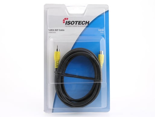 Kompositvideokabel RCA ha - ho 3m