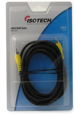 Kompositvideokabel RCA ha - ha 3m