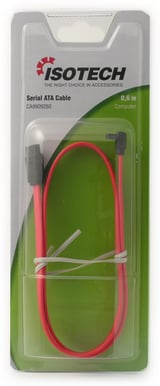 Serial-ATA hårddiskkabel 60cm vinklad