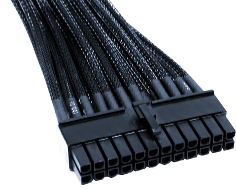 NZXT 24-Pin Moderkortsförlängningskabel 250mm - sleevad